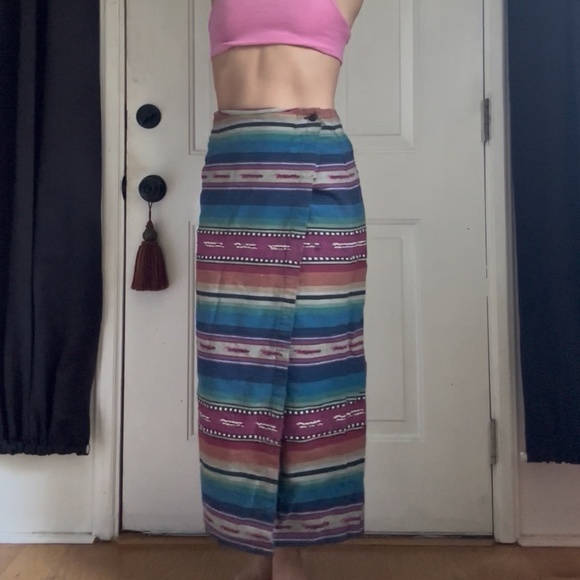 Dresses & Skirts - Vintage Southwestern Style Wrap Skirt
